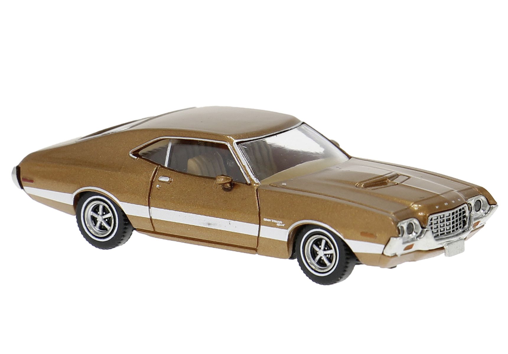 Brekina 18329 - Ford Gran Torino Sport 1972, kupfer met.