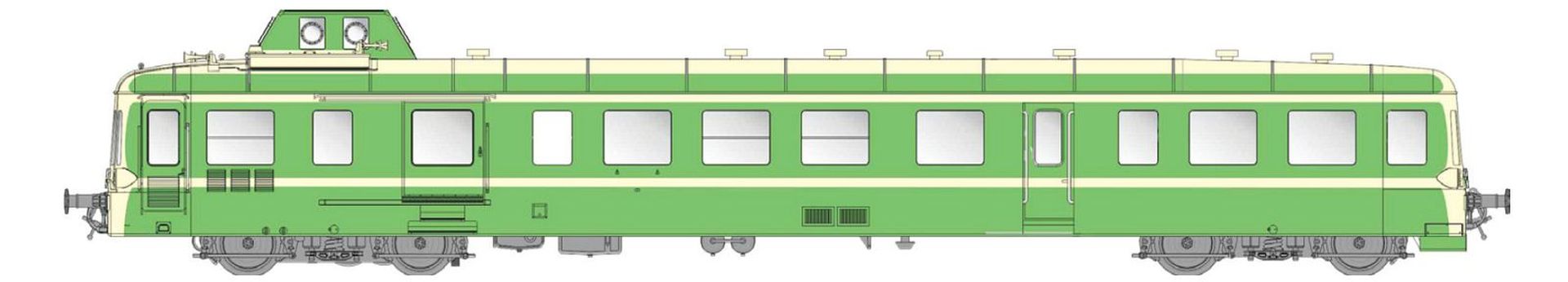 L.S. Models LS10113 - Triebwagen X3800 3997, SNCF, Ep.V