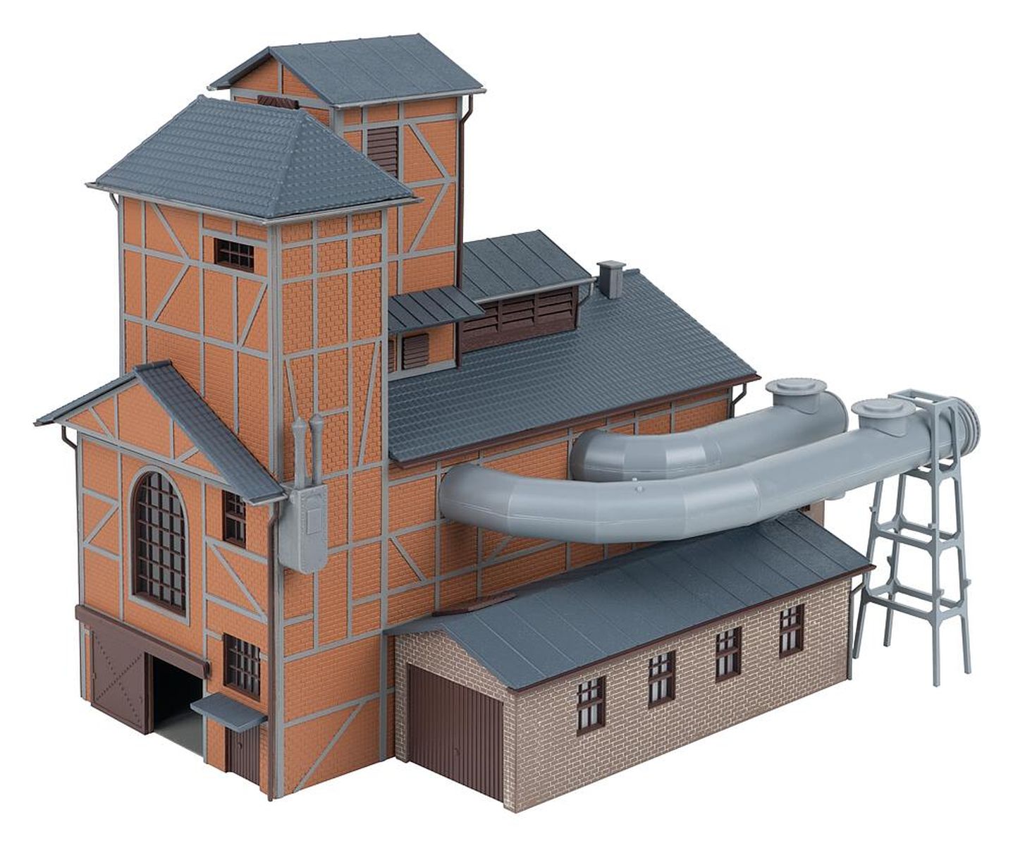 Faller 130024 - Gebläsehalle mit Rohrleitungen