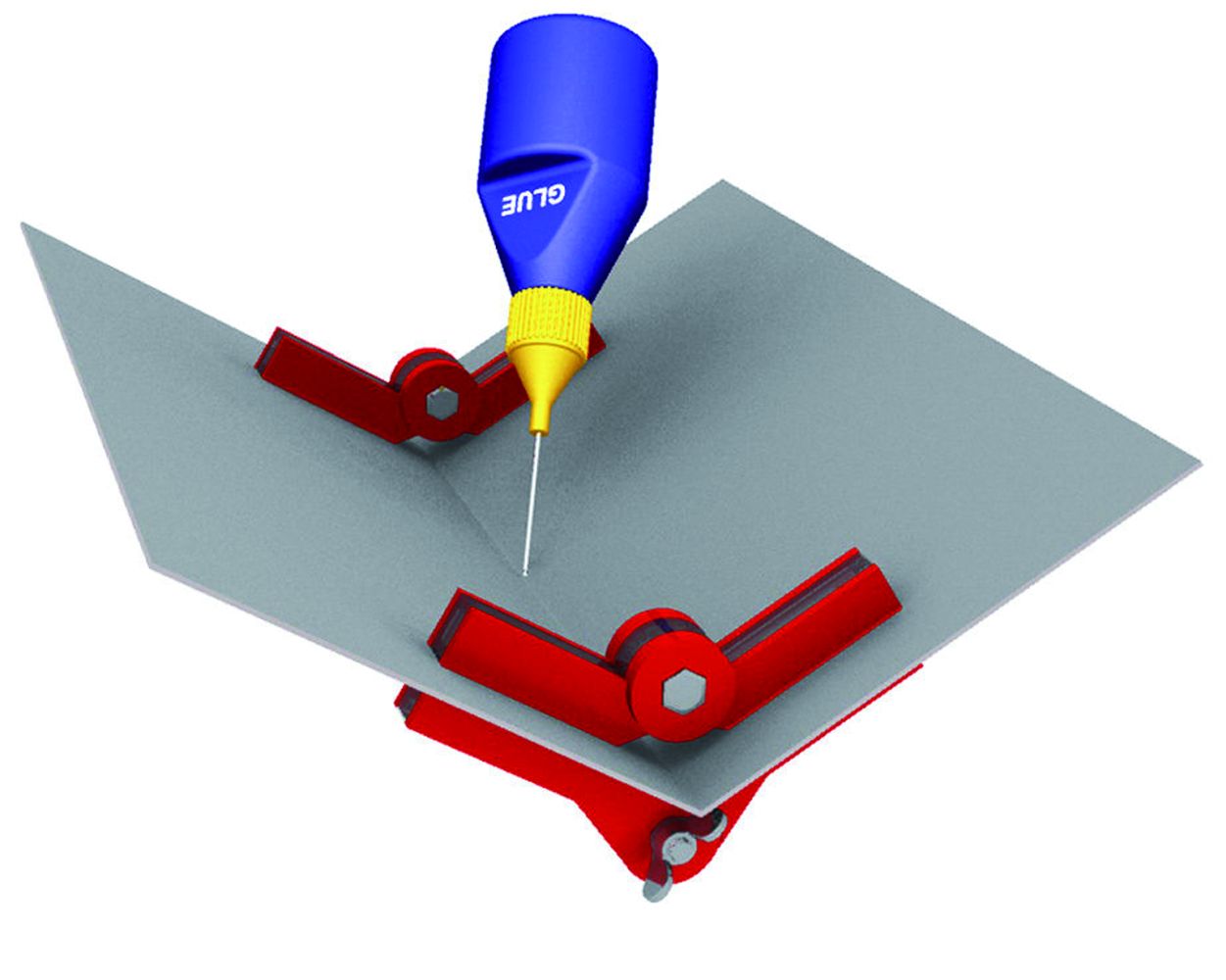 Proses PPR-SS-04 - Snap u. Glue Frei einstellbarer Winkelmagnet 90°-180°  Winkel
