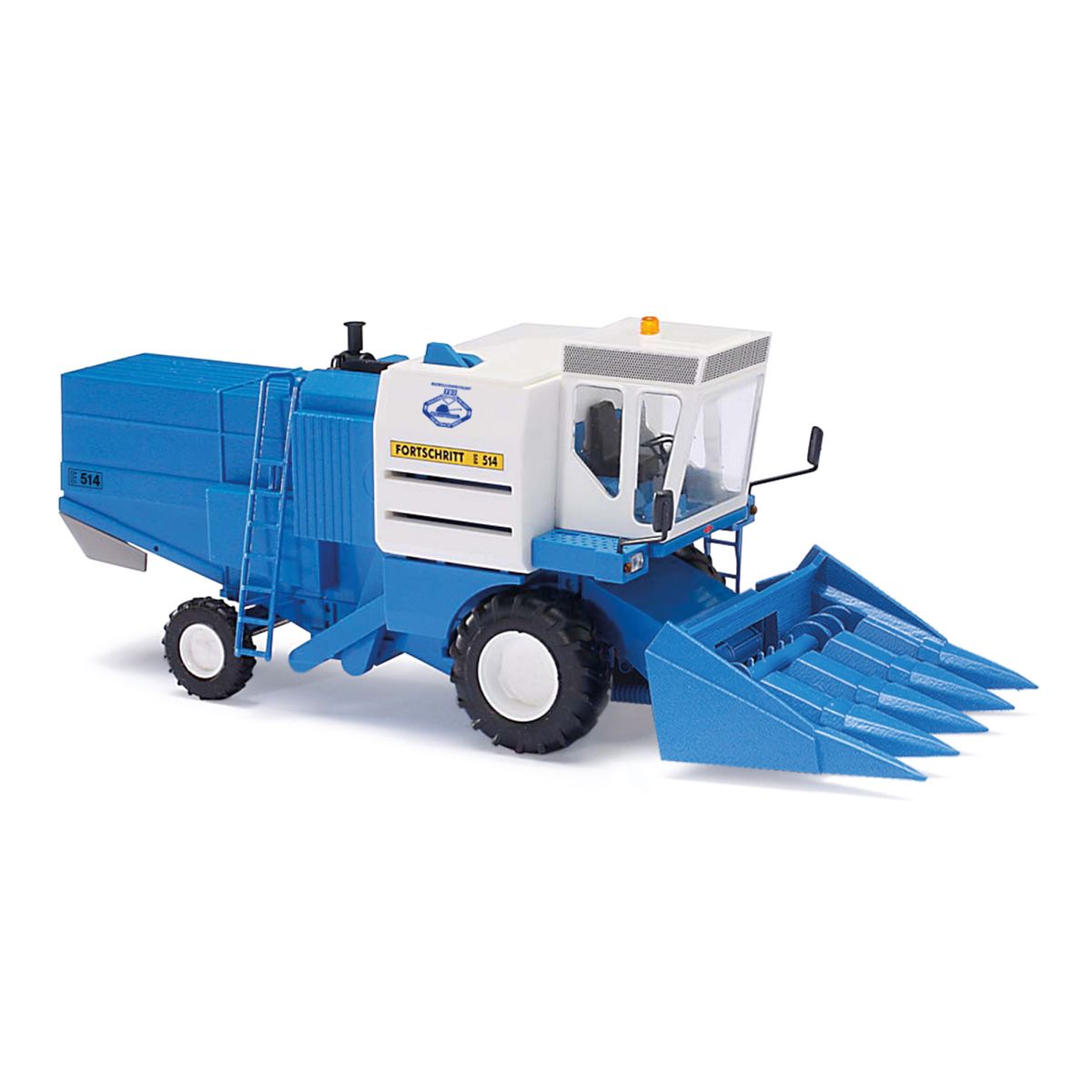 Busch 40184 - Mähdrescher Fortschritt E514 FDJ Jugendobjekt mit Maisgebiss, Bj. 1982 Busch 40184 - Mähdrescher Fortschritt E514 FDJ Jugendobjekt mit Maisgebiss, Bj. 1982