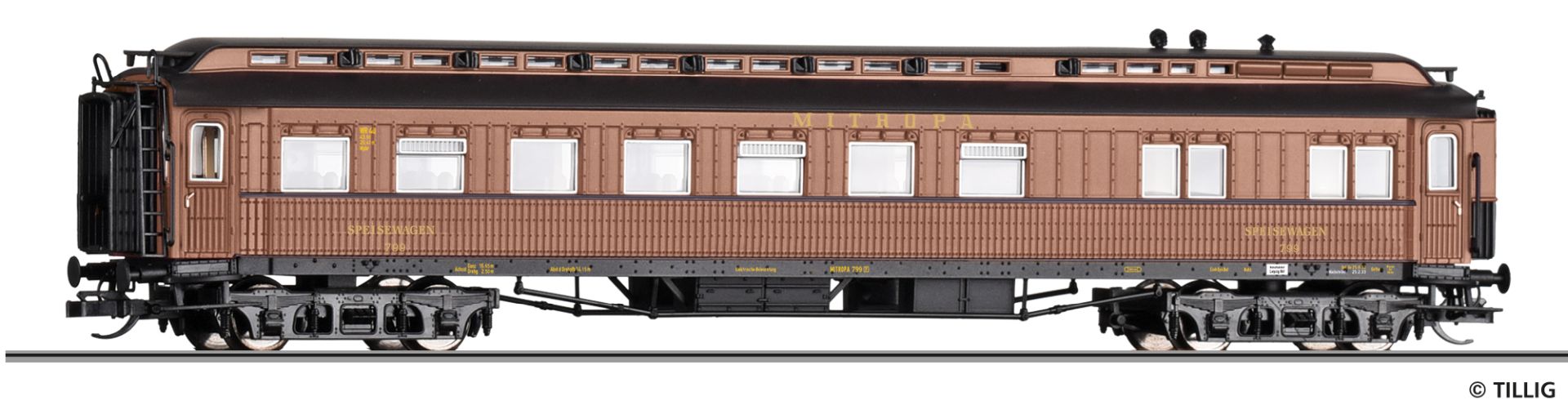 Tillig 12052 - Speisewagen WR4ü 'Mitropa', DRG, Ep.II