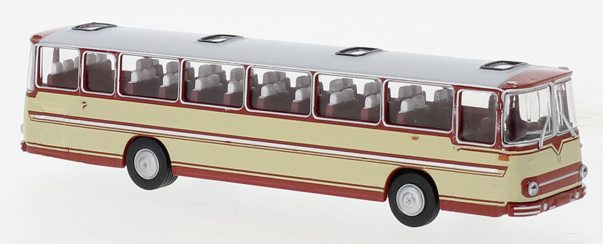 Brekina 59938 - Fleischer S5 rot, beige, 1973