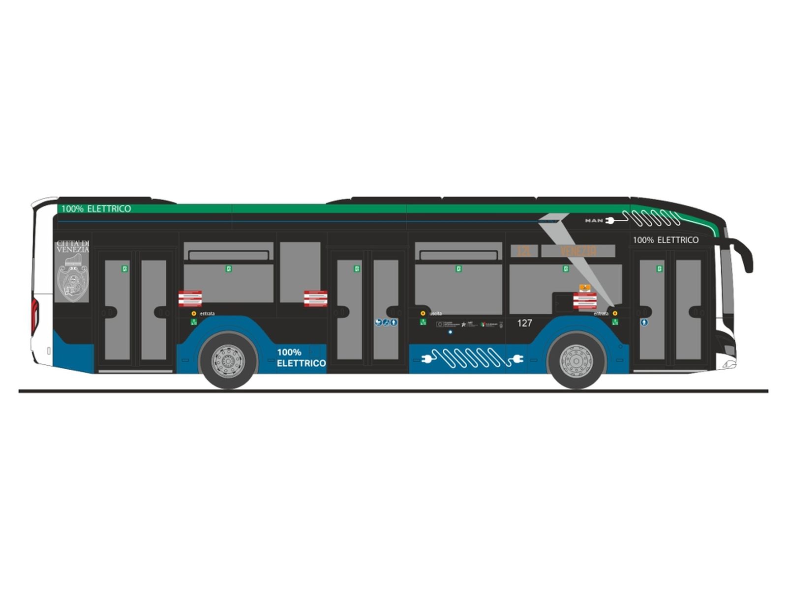 Rietze 76353 - MAN Lion´s City 12 E ACTV Venezia (IT)