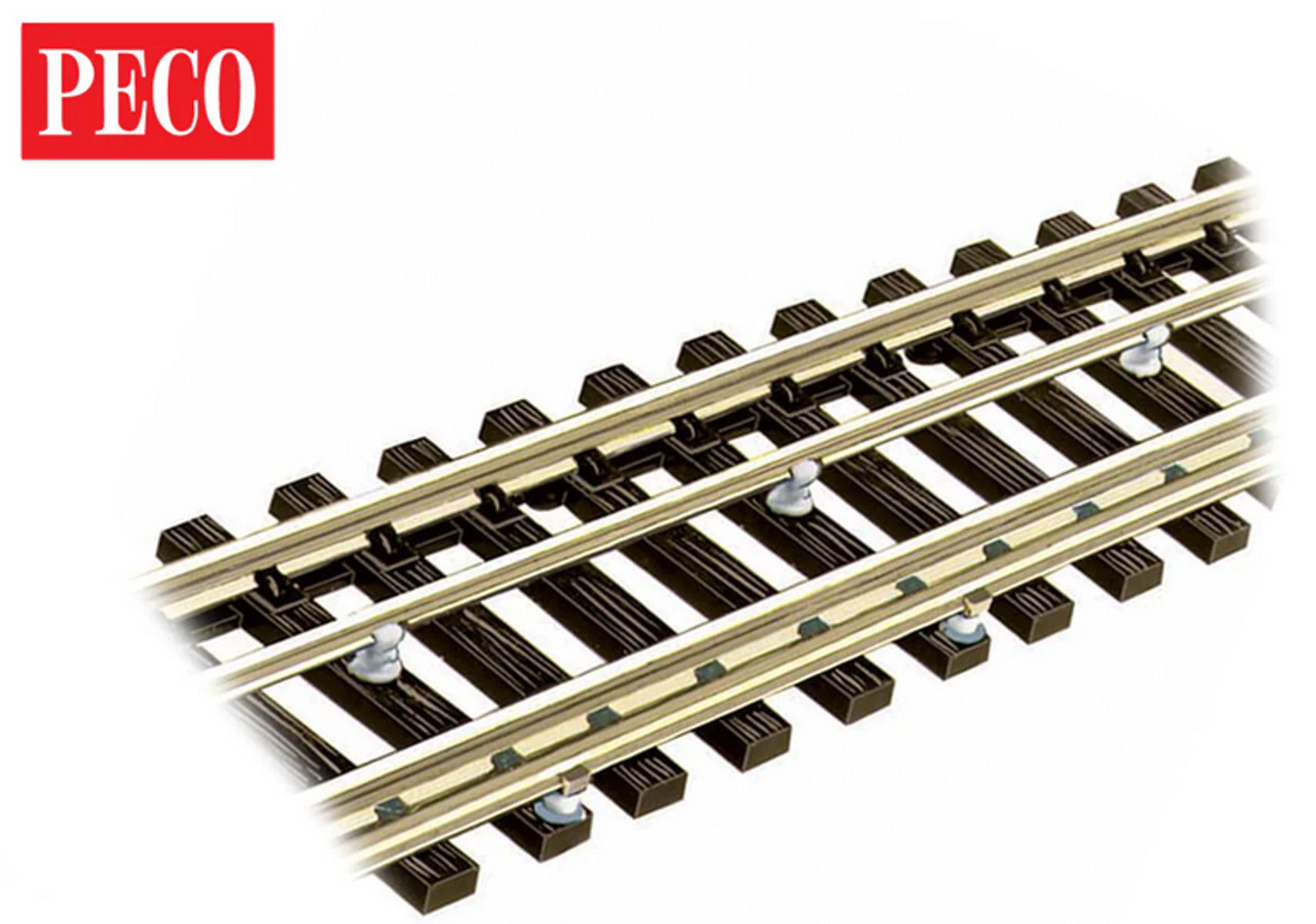 Peco IL-1 - Gleisprofil Code 60, 6 Stück, je 609 mm