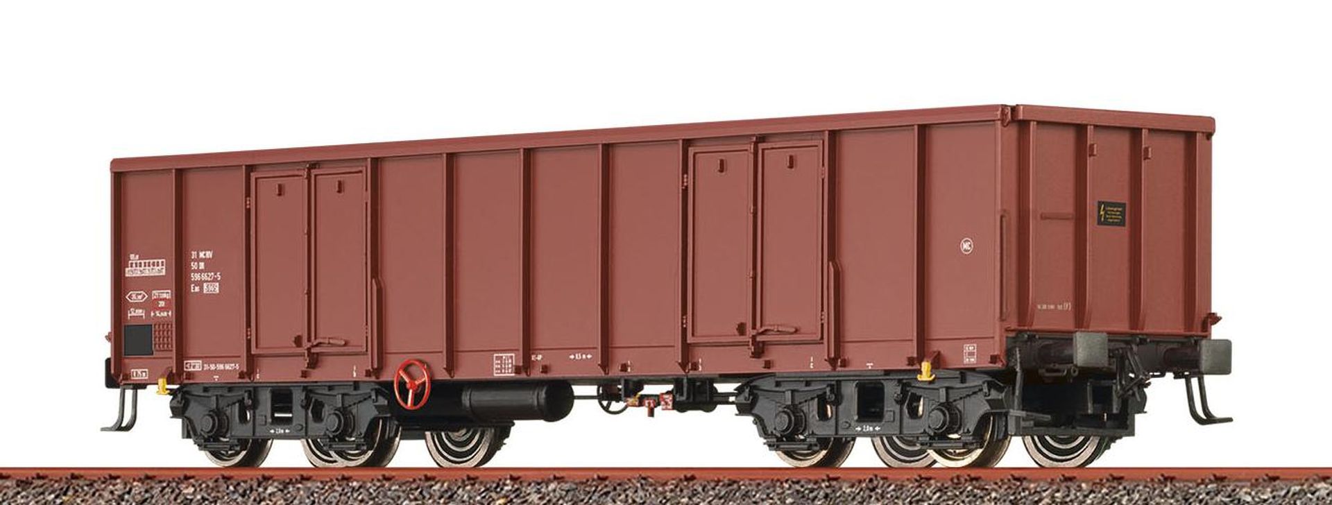 Brawa 51369 - Offener Güterwagen Eas [5965], DR, Ep.IV