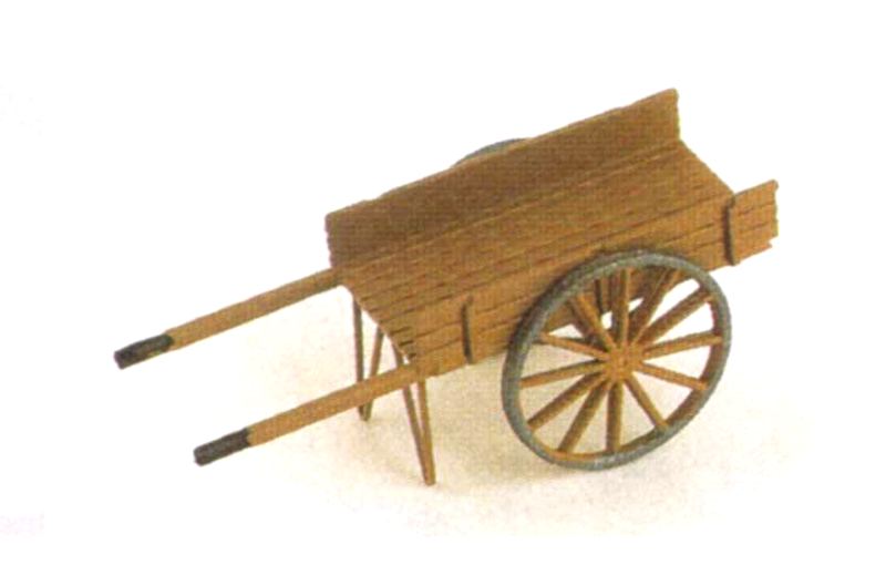 Weinert 5830 - Bahnsteigholzkarren, offene Ausführung