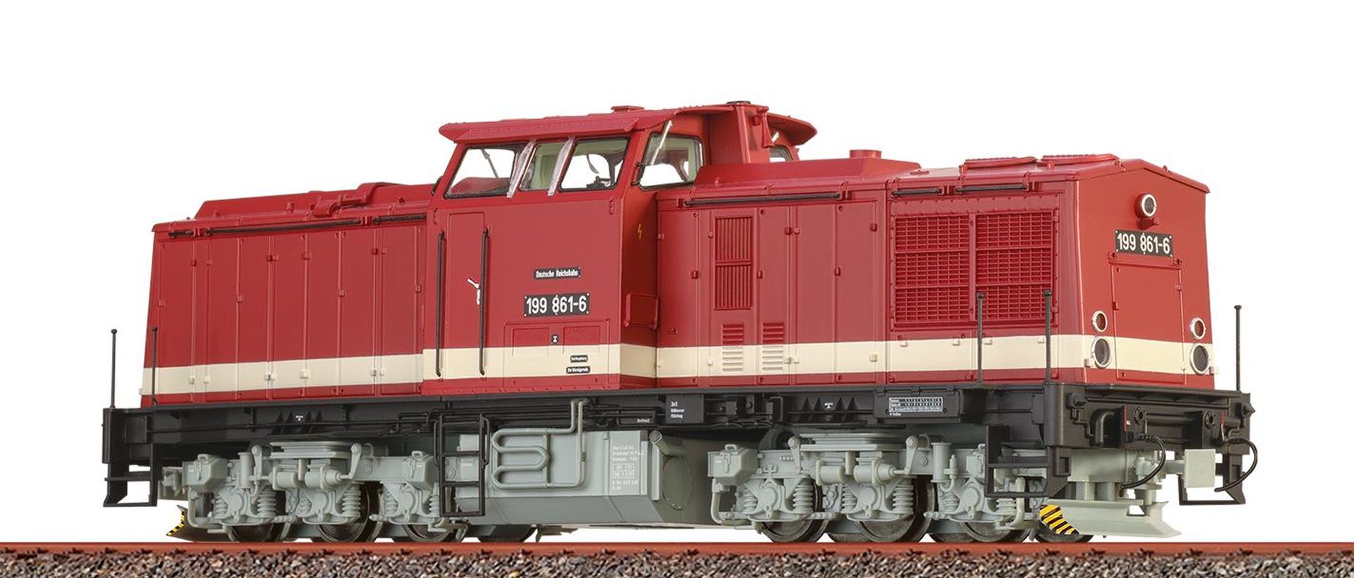 Brawa 41273 - Diesellok 199 861-6, DR, Ep.IV, DC-Sound-Extra