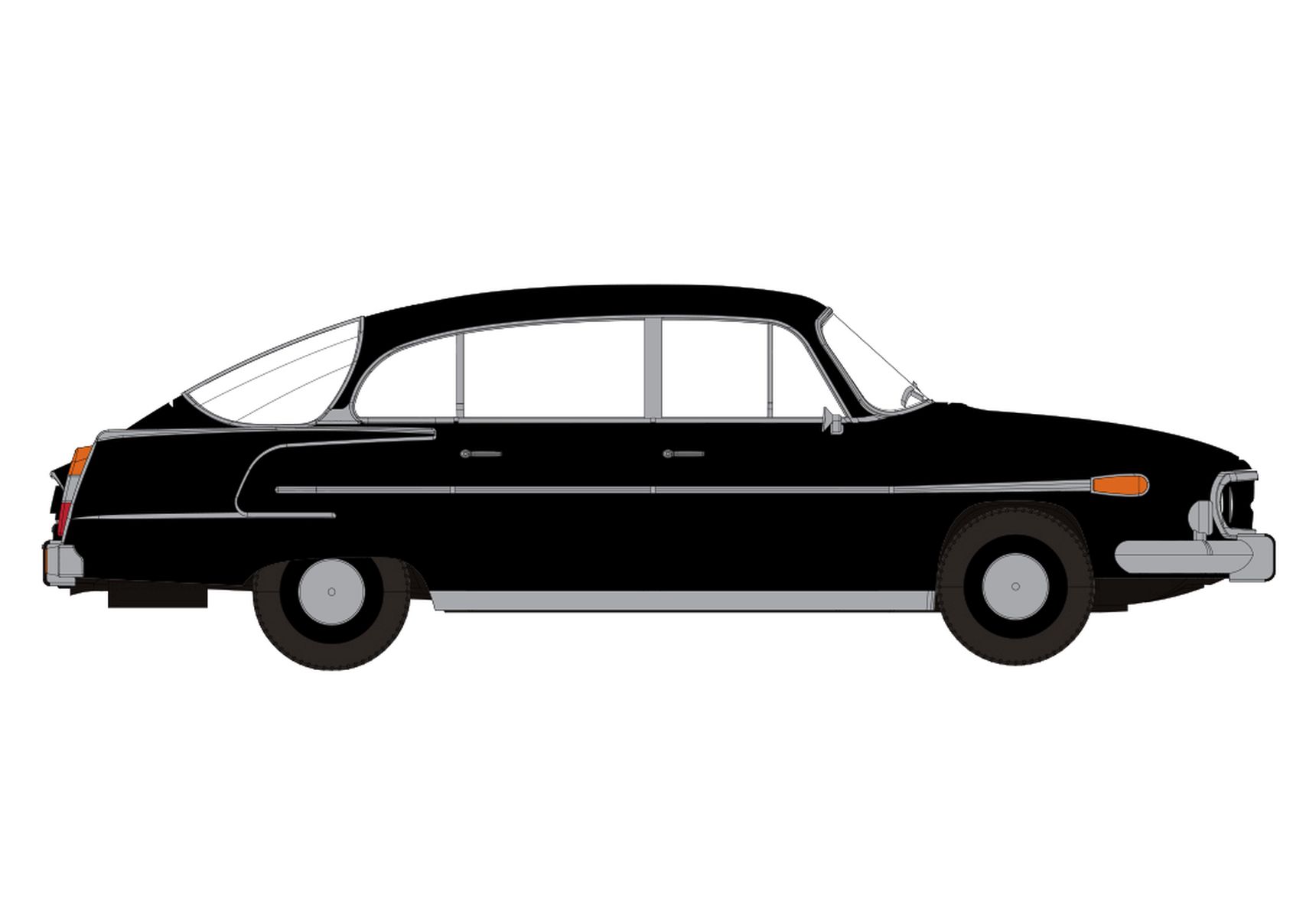 Brekina 27325 - Tatra 603-2 in schwarz
