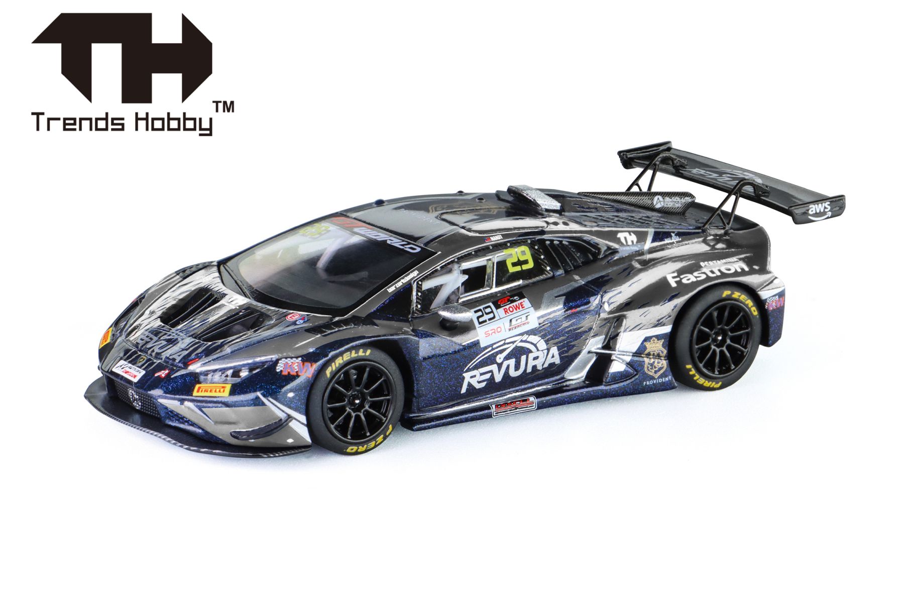 Herpa 864TH000018 - Trends Hobby: Lamborghini Huracan GT3 EVO - GTWCA Malaysia 2026 #29