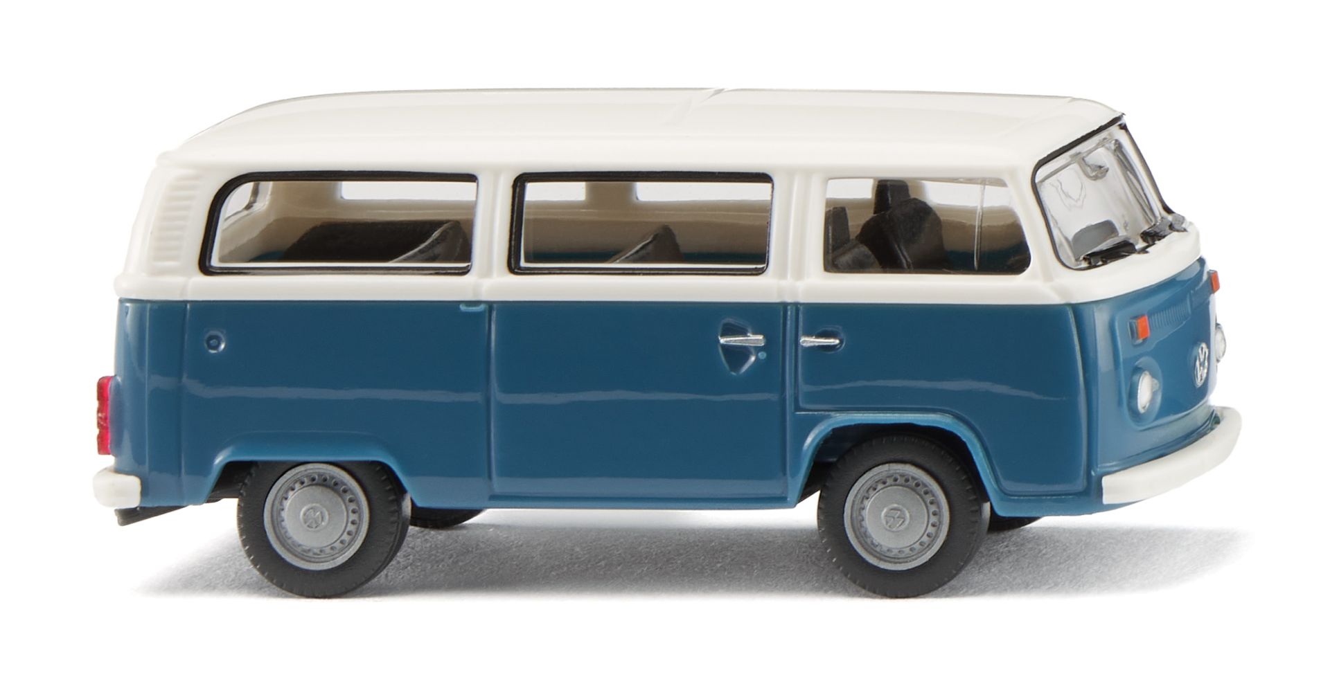 Wiking 031806 - VW T2b Bus - blaugrau/weiß