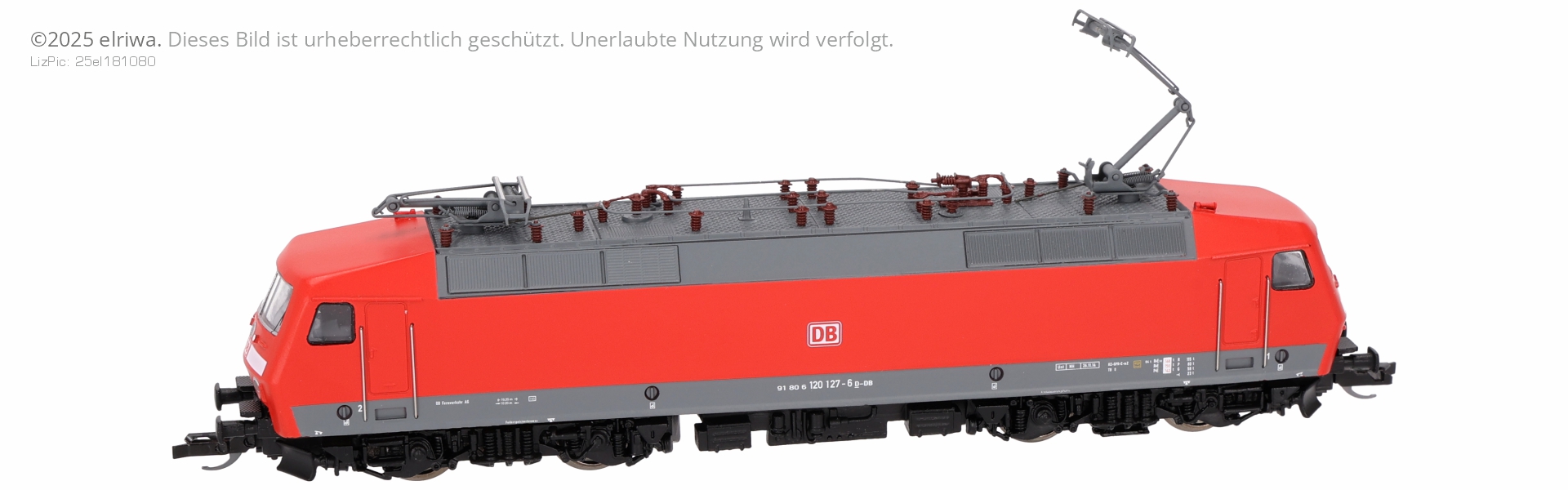 Beckmann 1011660 - E-Lok 120 127-6, DBAG, Ep.VI Beckmann 1011660 - E-Lok 120 127-6, DBAG, Ep.VI