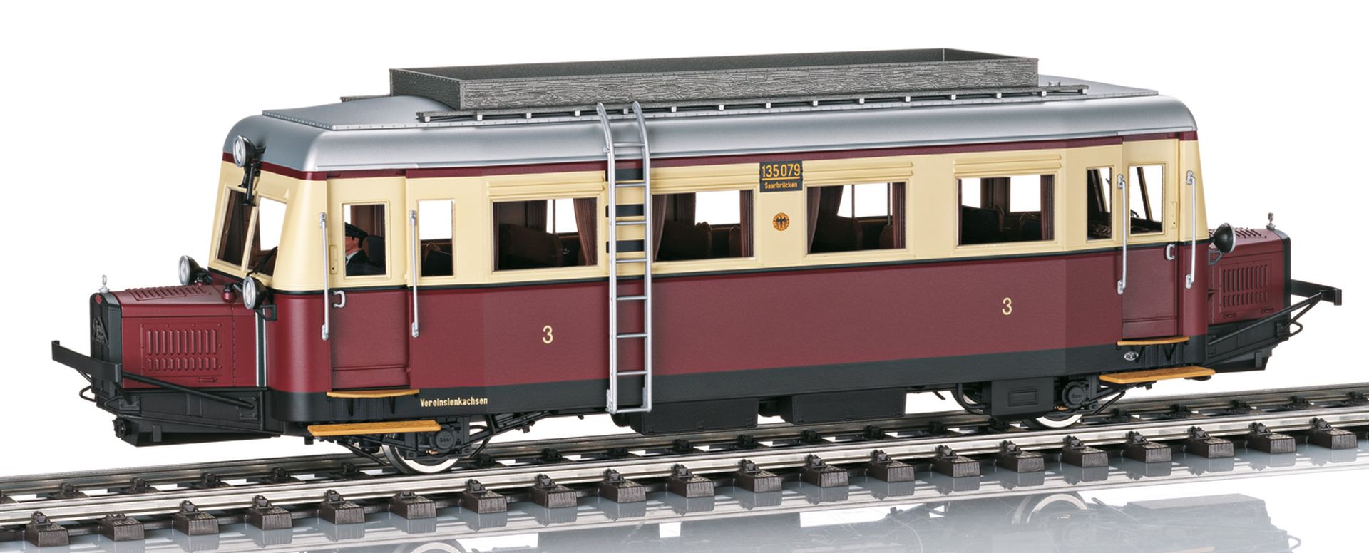 Märklin 55132 - Wismarer Schienenbus VT 135 079, DRG, Ep.II, DC-MFX-Sound Märklin 55132 - Wismarer Schienenbus VT 135 079, DRG, Ep.II, DC-MFX-Sound