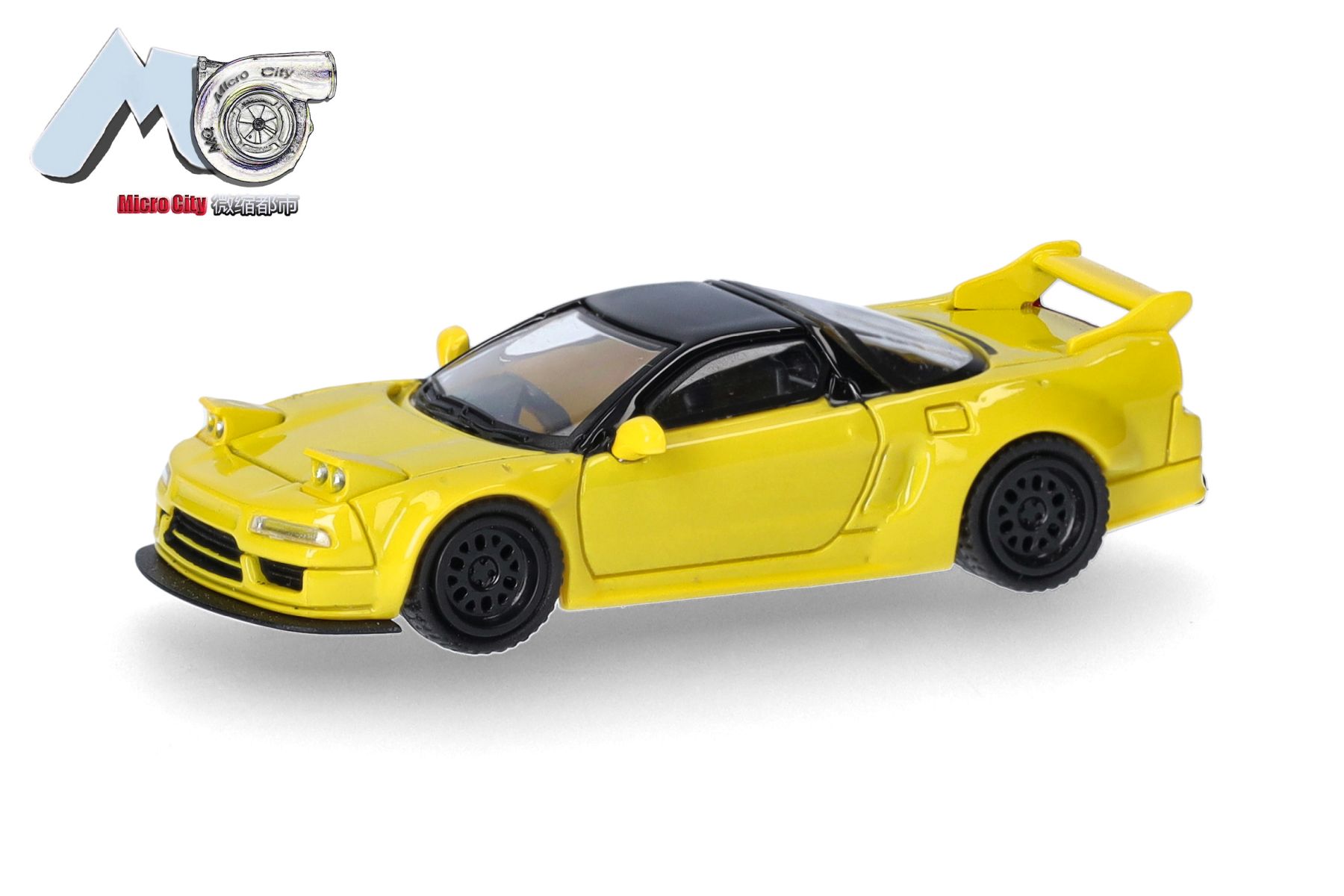 Herpa 87MC000114 - MicroCity: Honda NSX, gelb