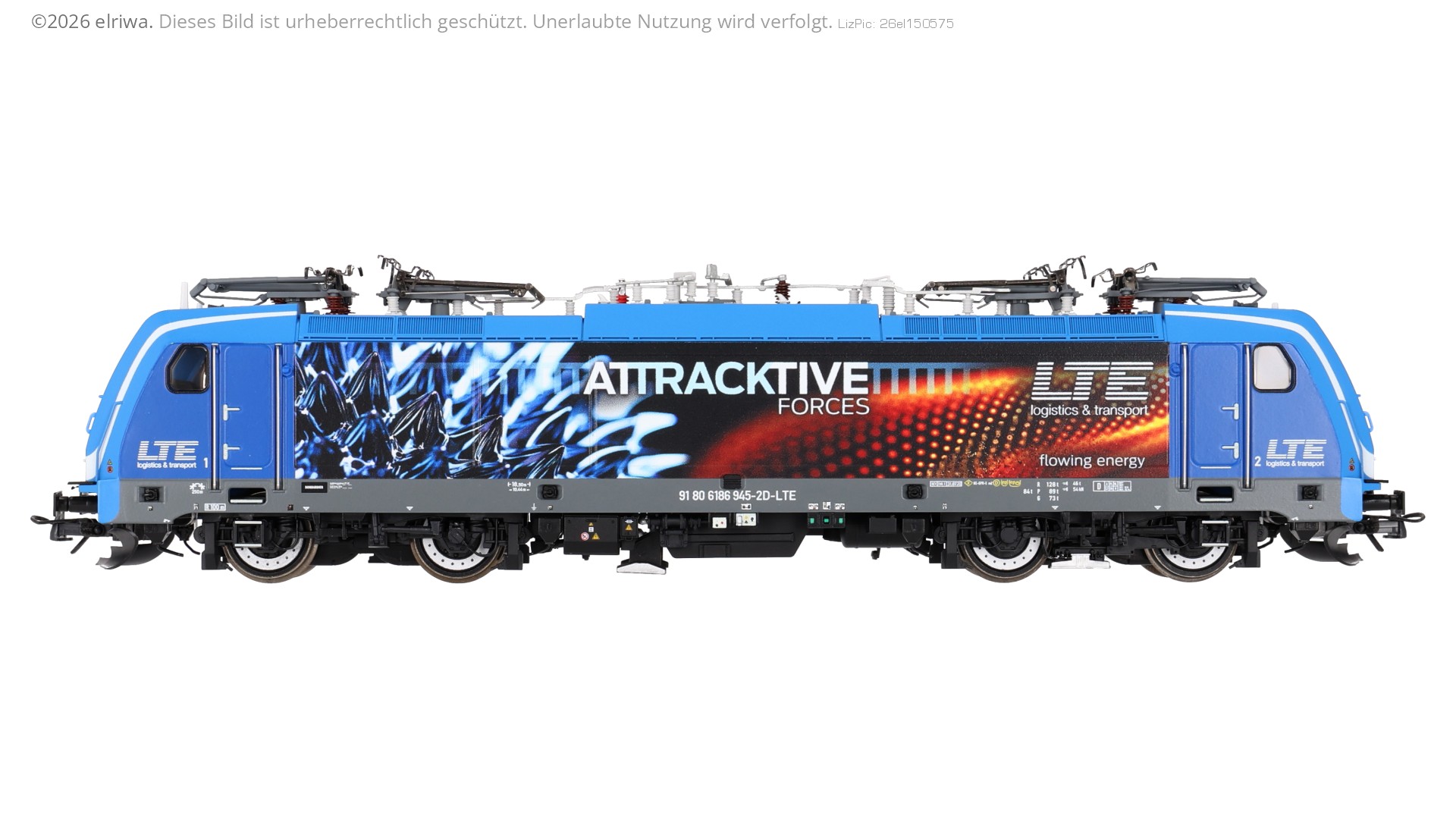 Roco 7500195 - E-Lok BR 186 945-2, LTE, Ep.VI