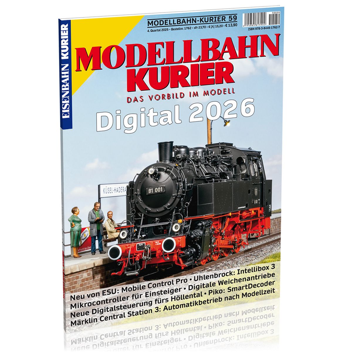 EK-Verlag 1762 - Zeitschrift - Eisenbahn Kurier 59 - Digital 2026