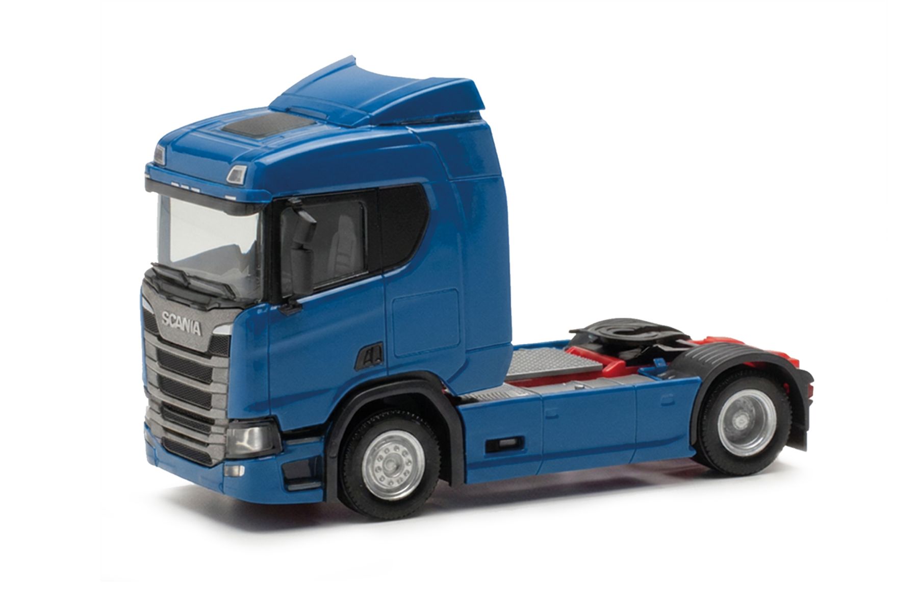 Herpa 307642-004 - Scania CR 20 Niedrigdach Zugmachine 2achs, blau