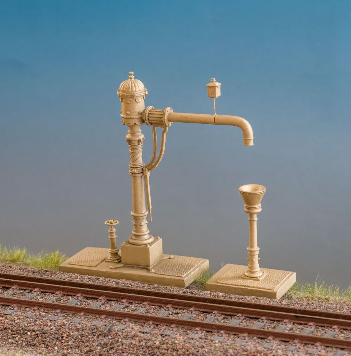 MMC 130009 - Wasserkran, preuß. Ausführung, groß mit Trichter, Bausatz