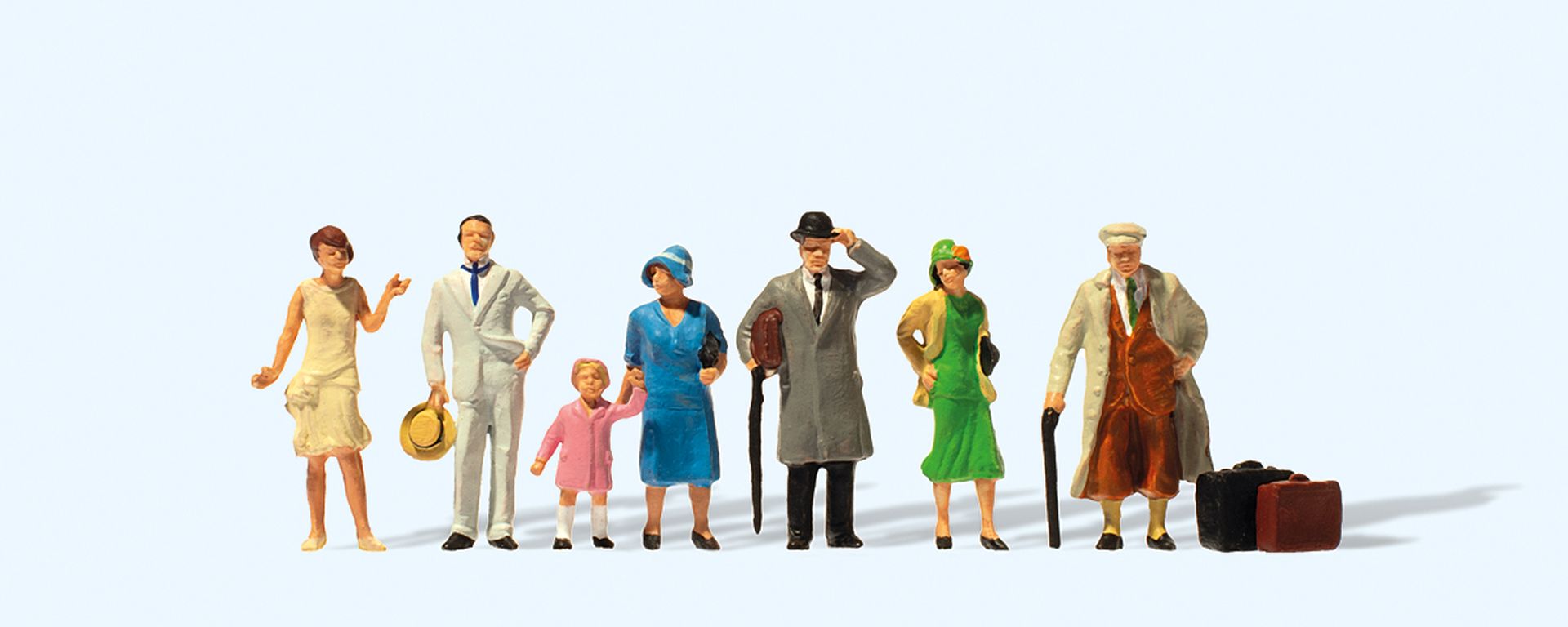 Preiser 12446 - Passanten, 1925-1930