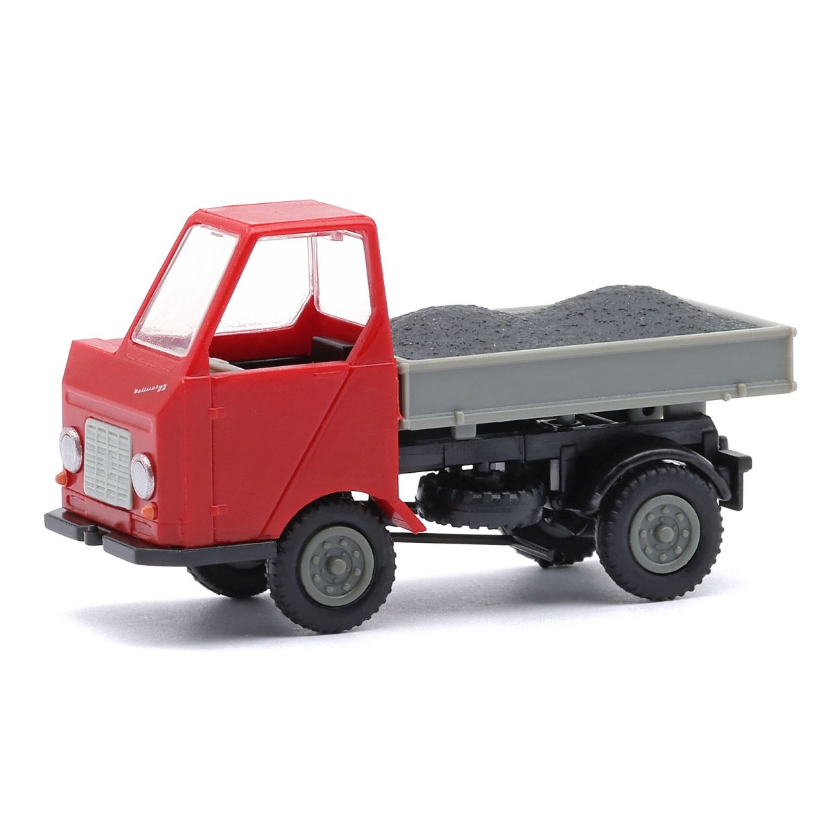 Busch 210013603 - Multicar M22, Rot mit Kohleladung