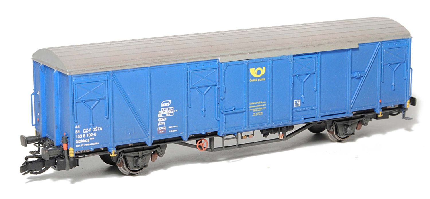 sdv-model 12130 - Gedeckter Güterwagen Gbkkqs 12, CD, Ep.V-VI, Bausatz sdv-model 12130 - Gedeckter Güterwagen Gbkkqs 12, CD, Ep.V-VI, Bausatz