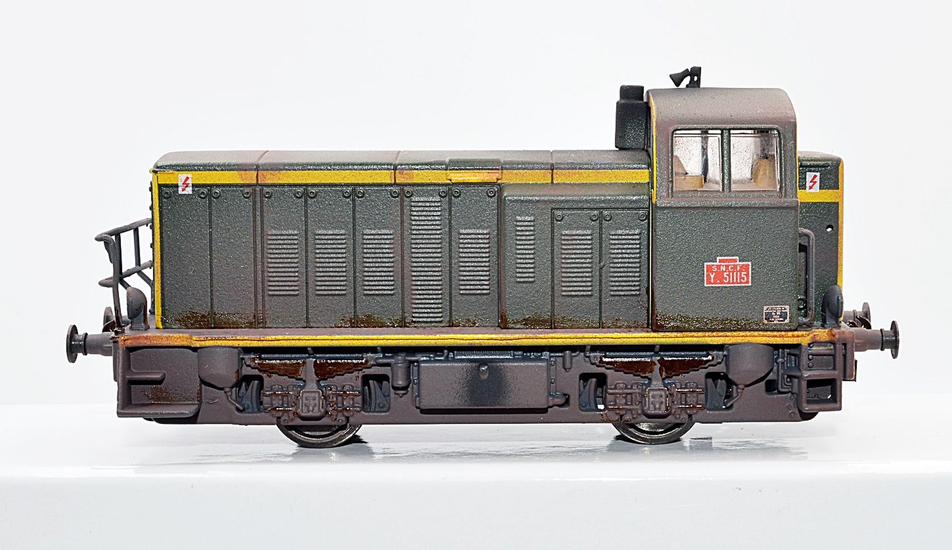 NPE NL 22912 - Diesellok Y 51100, SNCF, Ep.IV, Dummy ohne Antrieb, gealtert