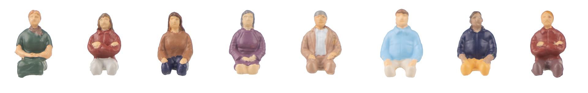 Faller 151685 - Sitzende Personen, ohne Beine