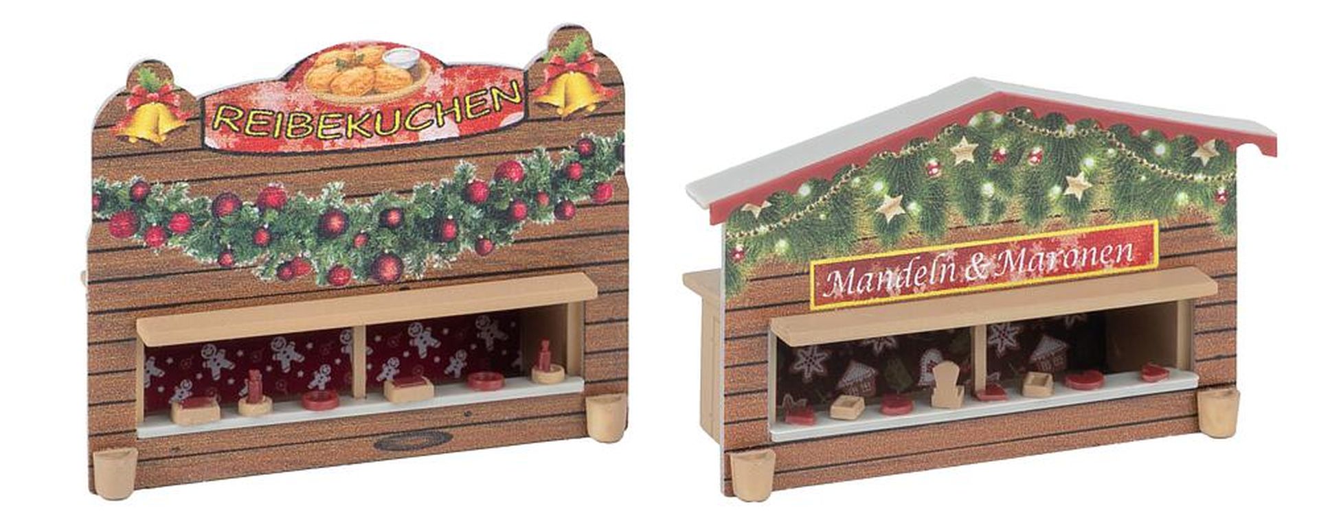 Faller 272020 - 2 Weihnachtsmarktbuden 'Reibekuchen'