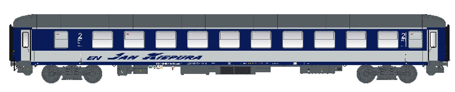 L.S. Models 58507 - Liegewagen Bvcmbz 249.1, PKP, Jan Kiepura, Ep.V