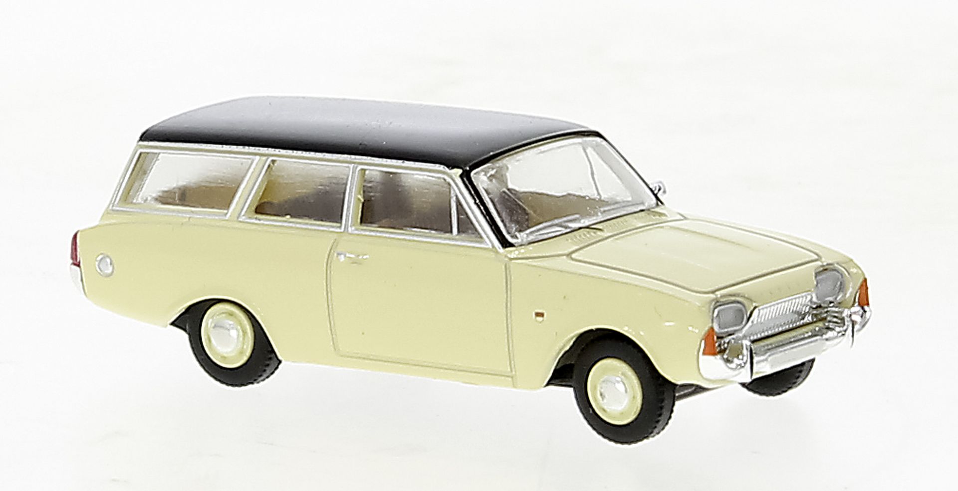 Brekina 19477 - Ford Taunus P3 Turnier, beige/dunkelgrau, 1964 Brekina 19477 - Ford Taunus P3 Turnier, beige/dunkelgrau, 1964