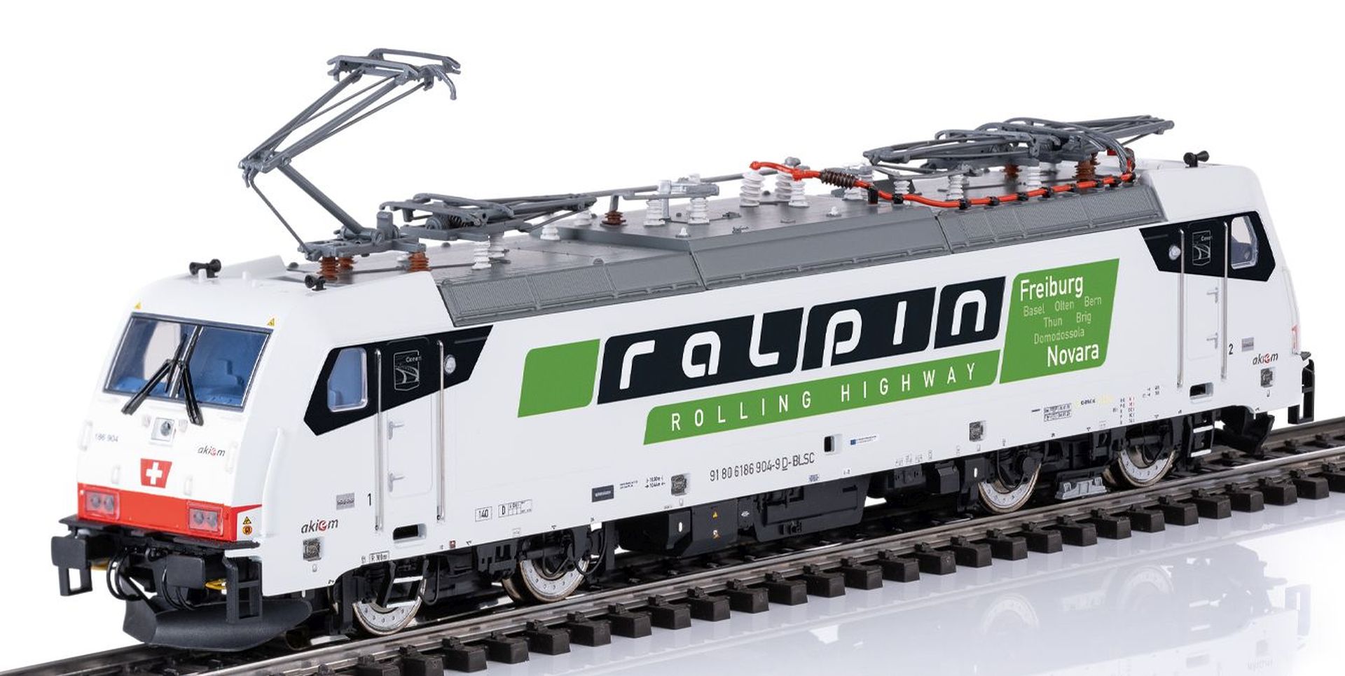 Märklin 38801 - E-Lok 186 904-9 'Ceneri', Akiem SAS, Ep.VI, MFX+-Sound