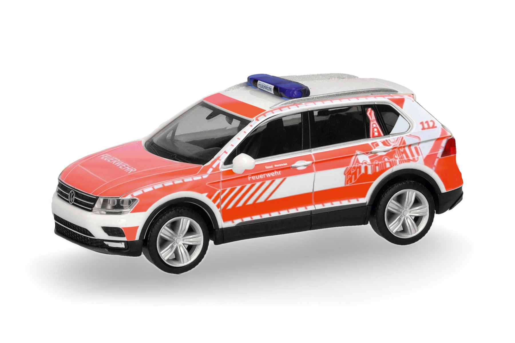 Herpa 099745 - Volkswagen (VW) Tiguan "Feuerwehr Kassel"