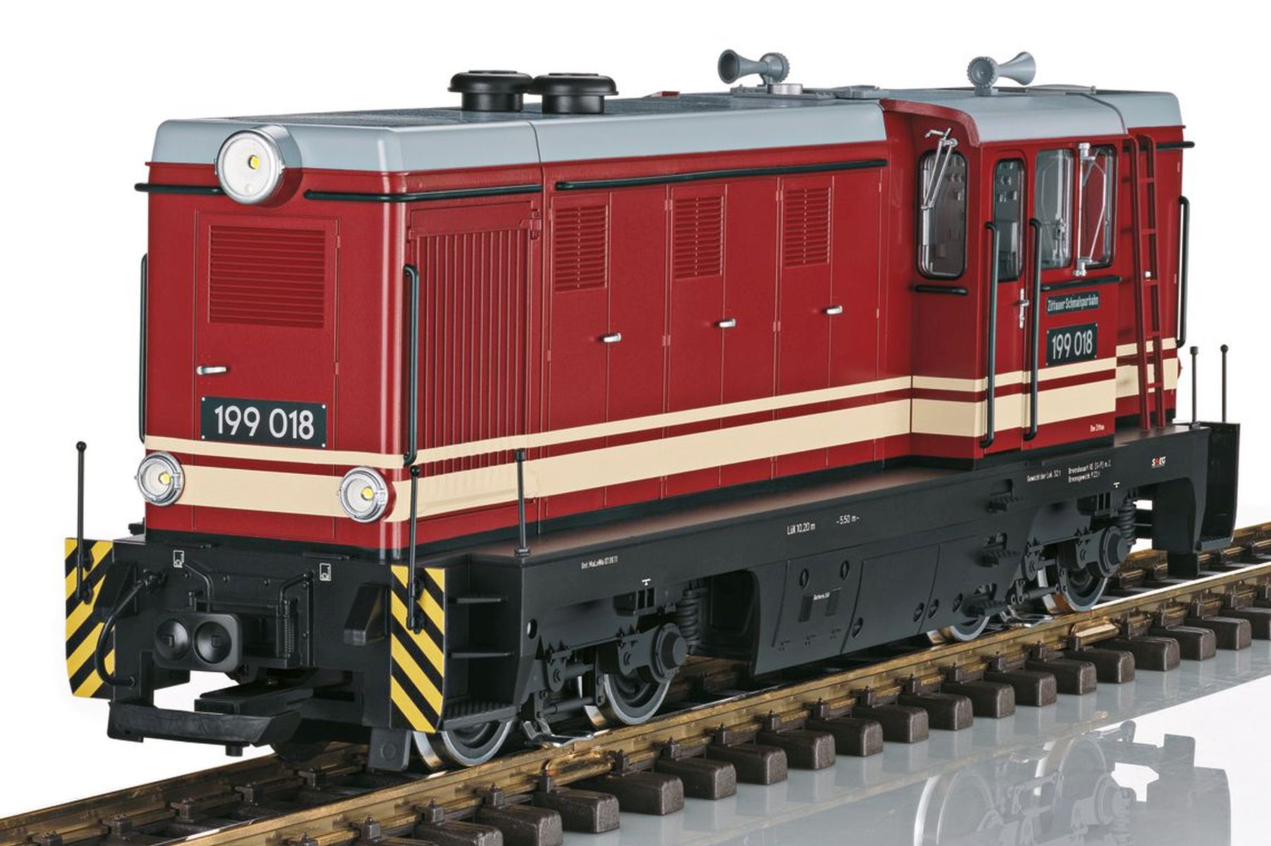 LGB 26450 - Diesellok 199 018, SOEG, Zittauer Schmalspurbahn, Ep.VI, DC-MFX-Sound