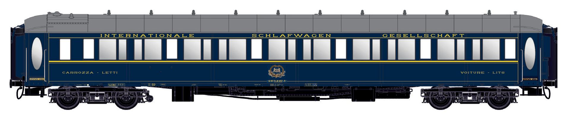 L.S. Models LS49244 - Schlafwagen Lx20 CIWL, Ep.IV, Innenbeleuchtung