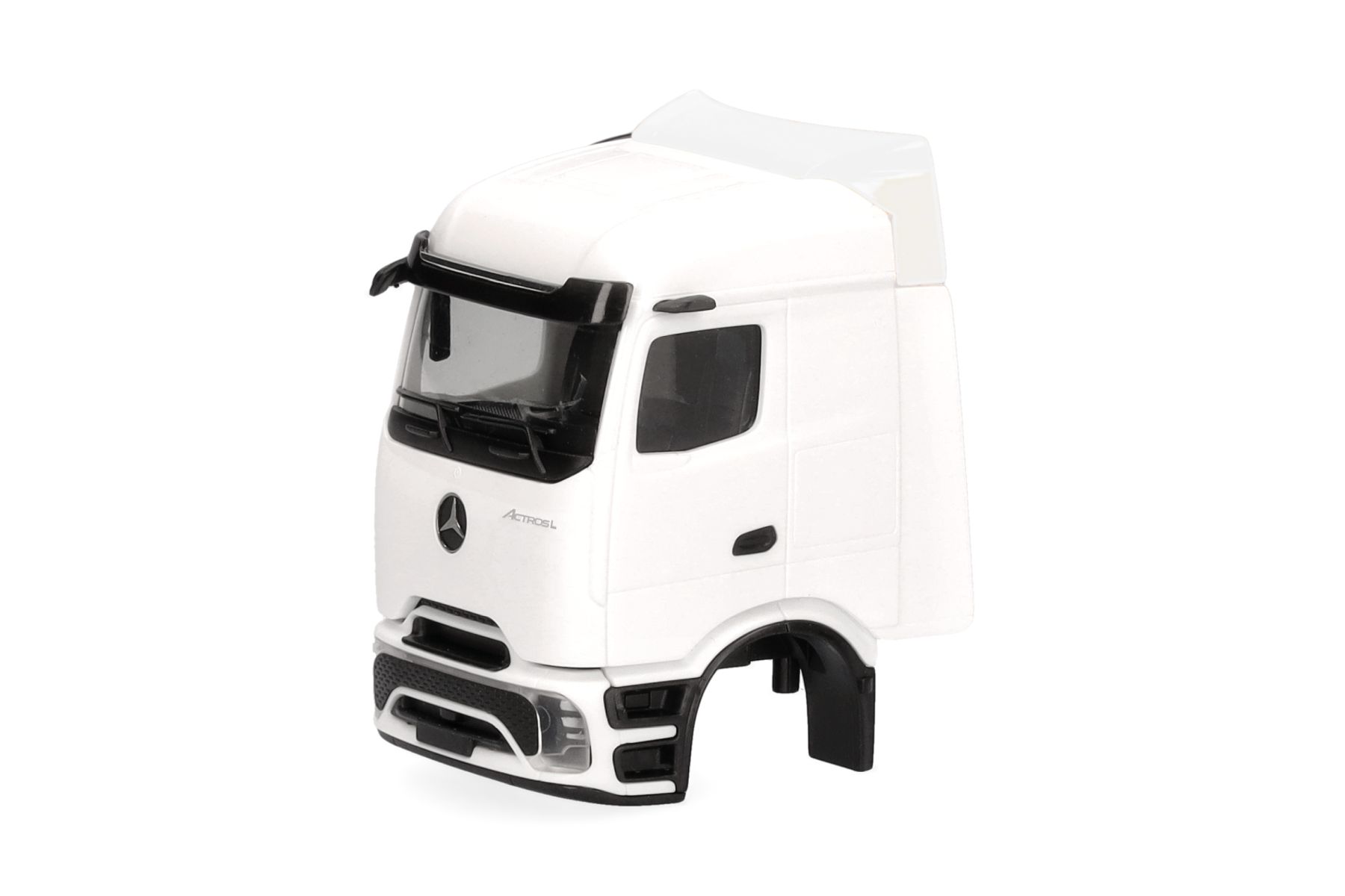 Herpa 086288 - Fahrerhaus Mercedes-Benz Actros L ProCabin Streamspace, weiß (2 Stück)