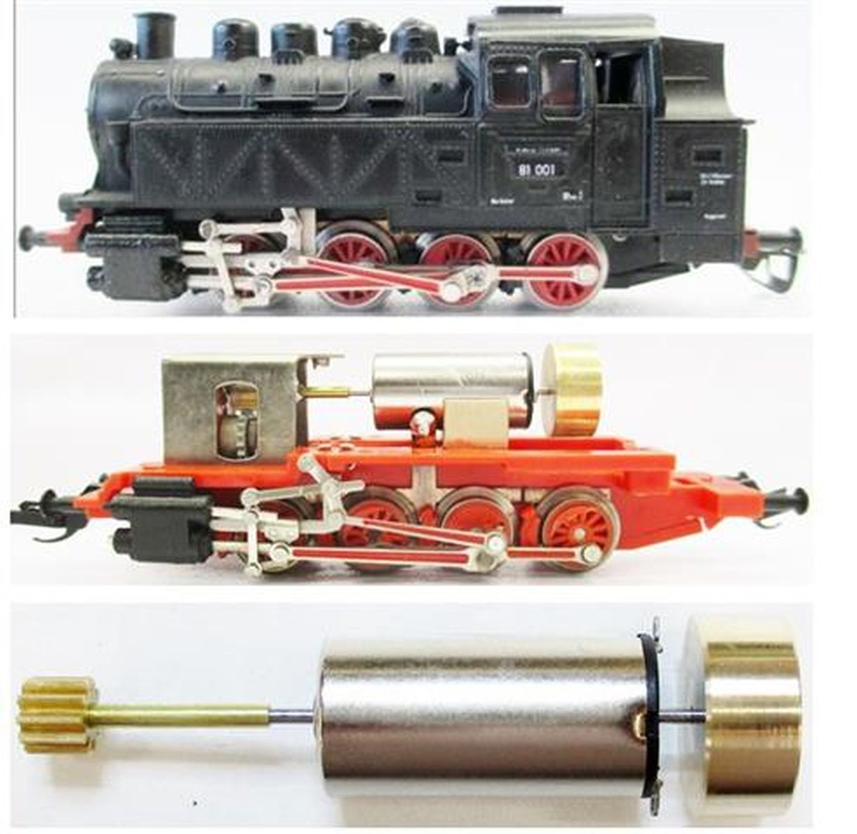 sb-modellbau 11503 - TT-Motorisierungssatz für BTTB BR 81 / BR 92
