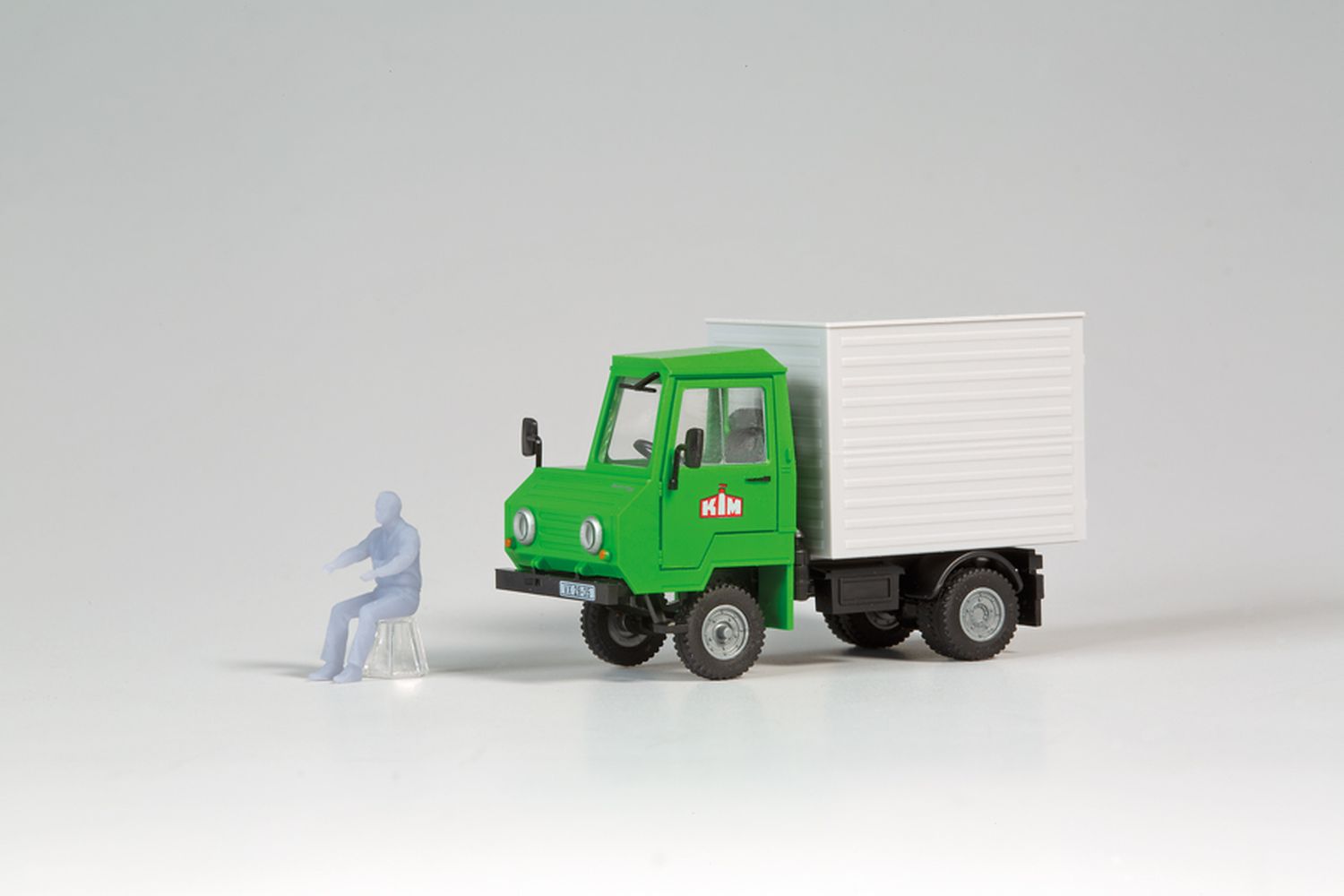 mini-car 66002 - Multicar M24 mit Kofferaufbau, Bausatz