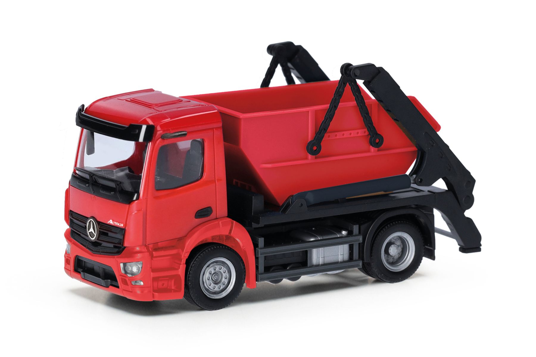 Herpa 013994 - MiniKit: Mercedes-Benz Actros S Absetzkipper AK12, rot Herpa 013994 - MiniKit: Mercedes-Benz Actros S Absetzkipper AK12, rot