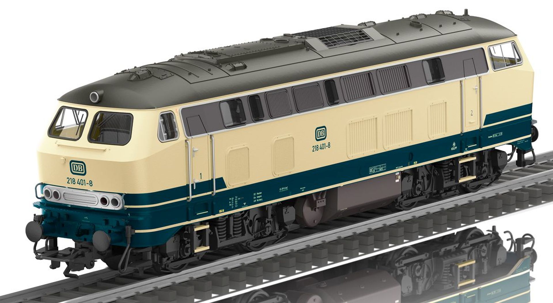 Trix 22431 - Diesellok 218 401-8, DB, Ep.IV, DC-MFX-Sound