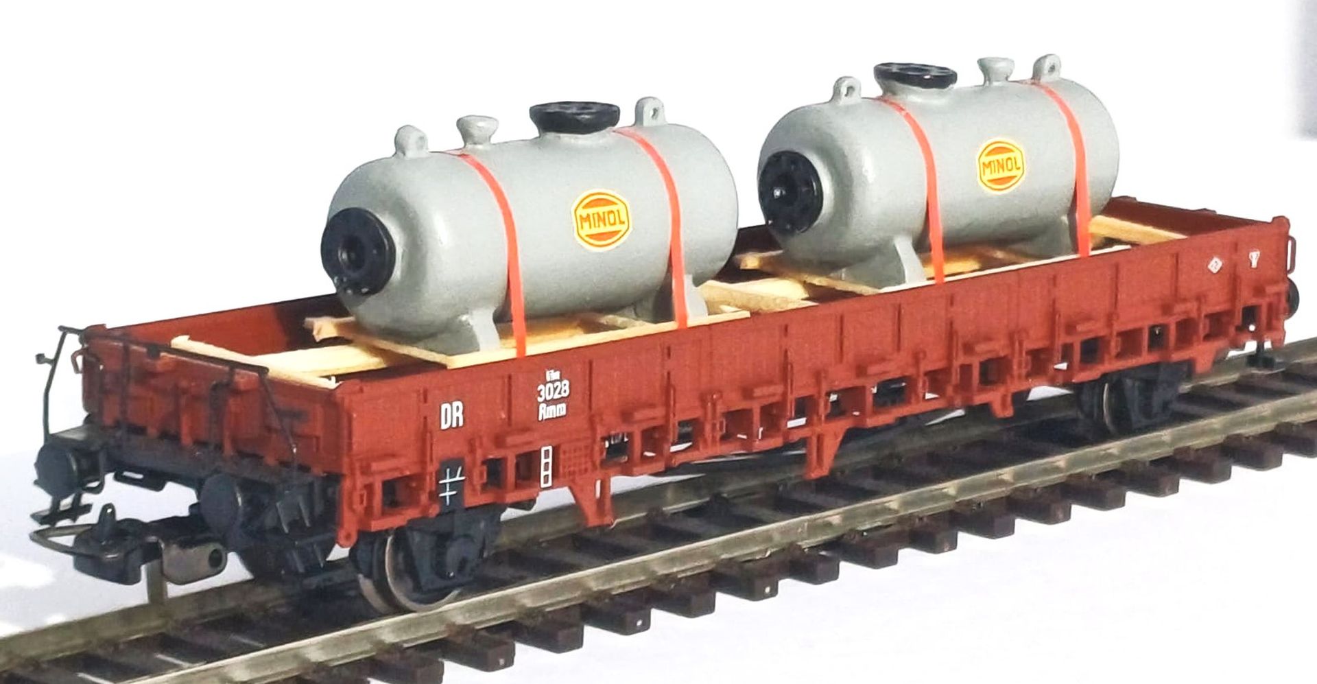 Loewe 2433 - Ladegut kleine Kessel 'MINOL', 120 mm