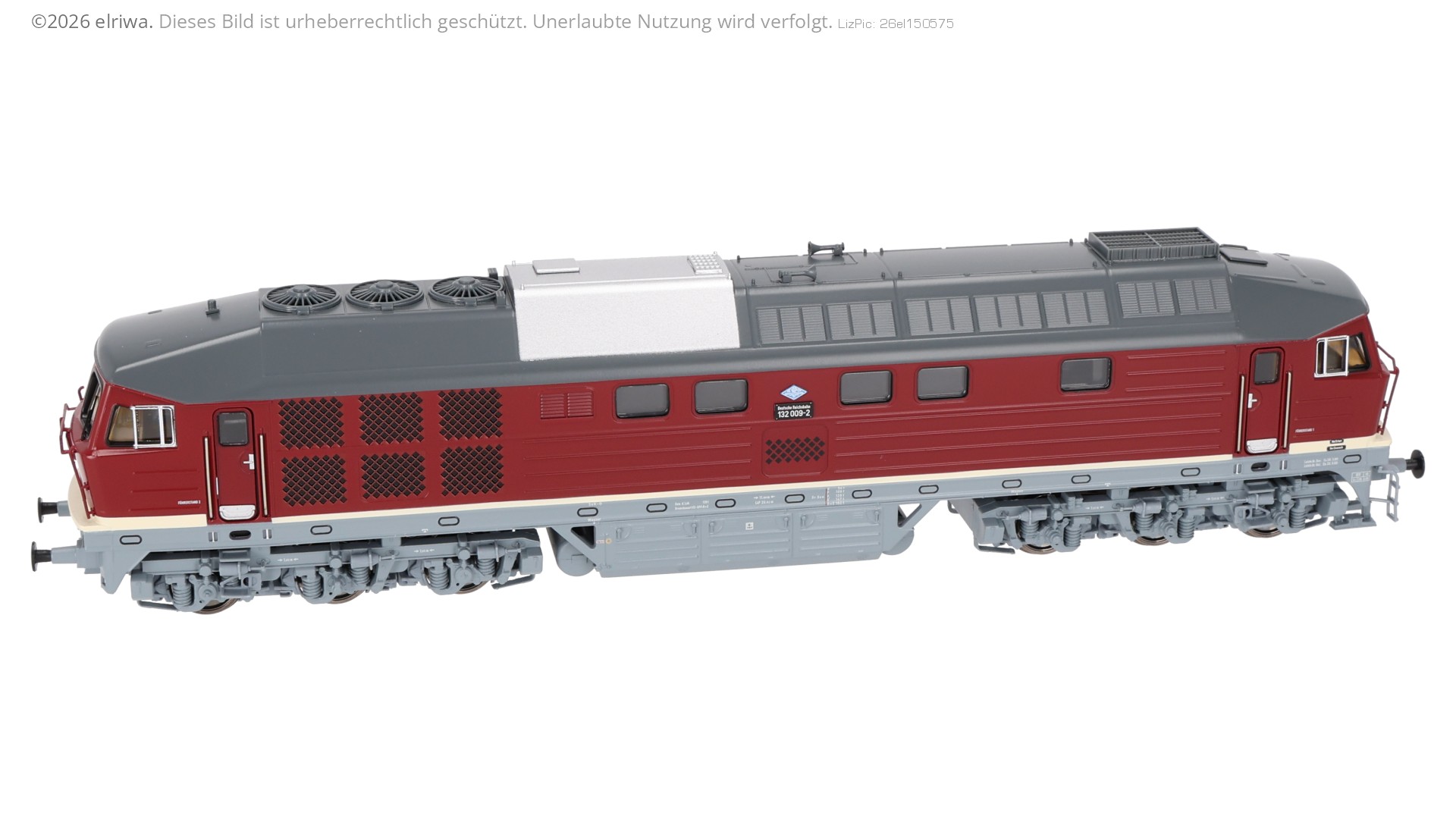 Brawa 41462 - Diesellok 132 009-2, DR, Ep.IV, DC-Analog-Basic+