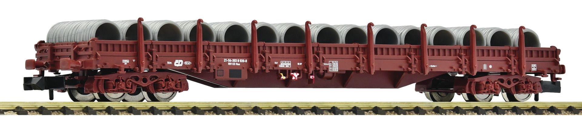 Fleischmann 6660078 - Rungenwagen Res mit Drahtrollen, CD, Ep.V-VI