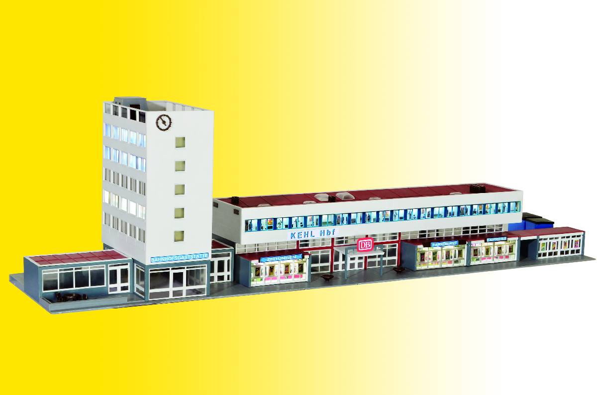 Kibri 39514 - Bahnhof Kehl inkl. Etageninnenbeleuchtung