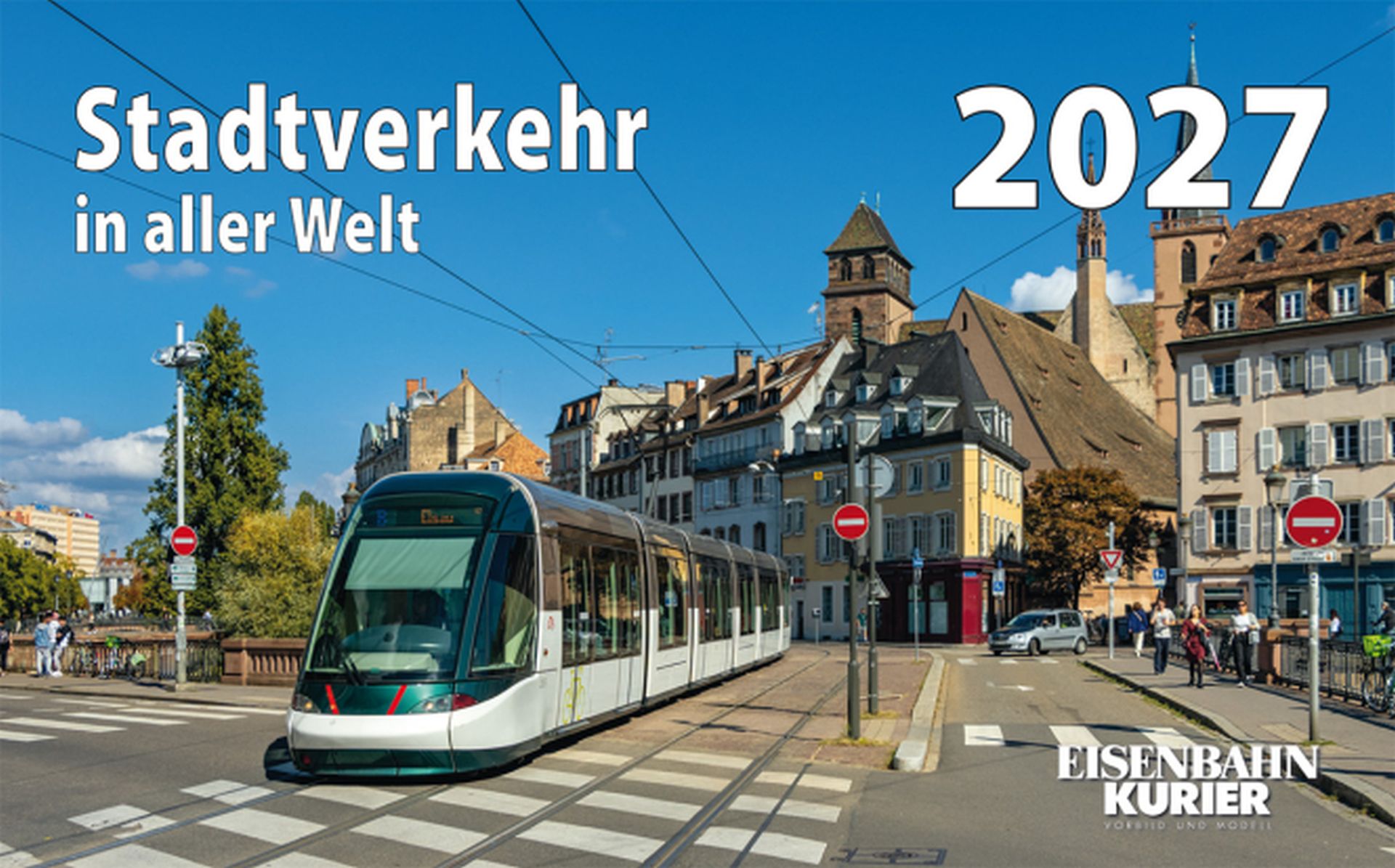 EK-Verlag 5986 - Kalender Stadtverkehr 2027 – Straßenbahnen der Welt