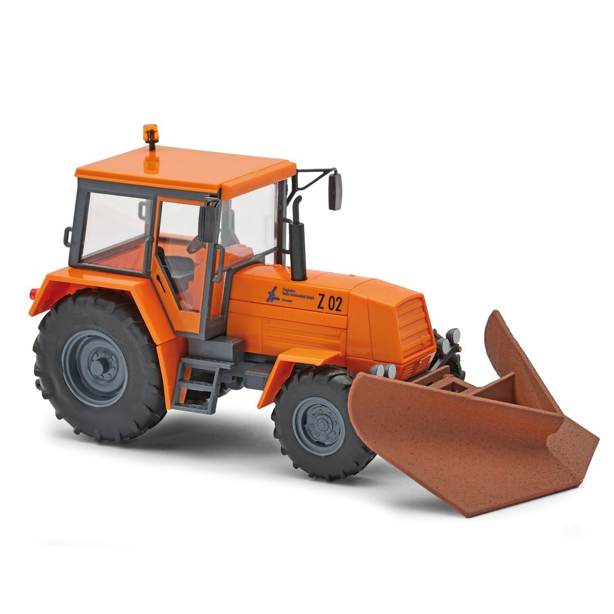 Busch 50425 - Traktor Fortschritt ZT 323A, mit Spitzschneepflug