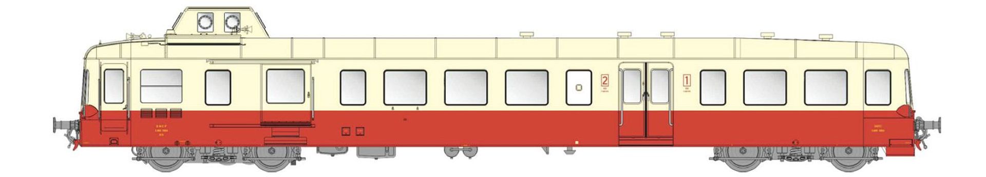 L.S. Models LS10117 - Triebwagen X3800 3926, SNCF, Ep.IVb