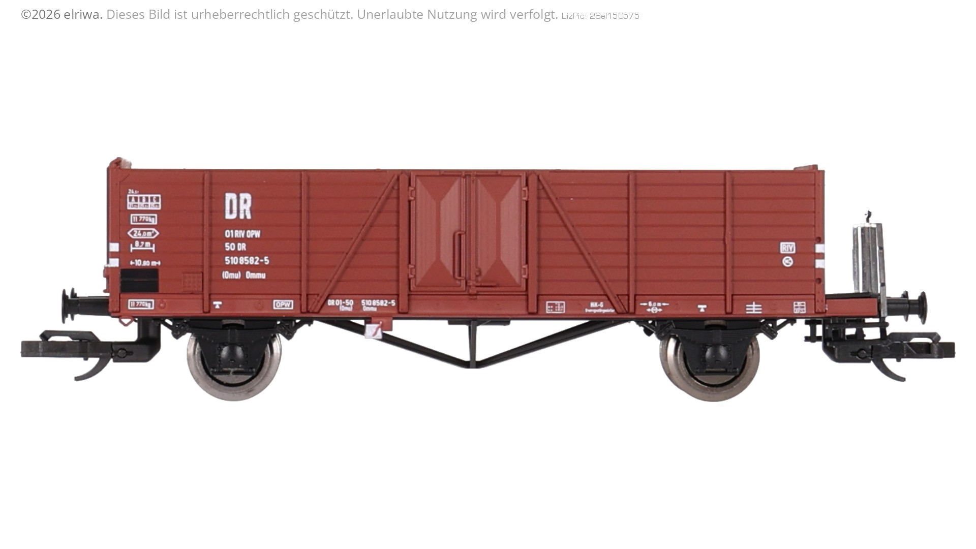 Hädl 25110-3 - Offener Güterwagen Omu, DR, Ep.IV