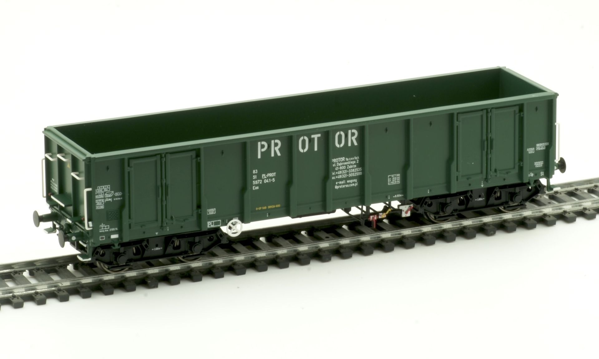 Albert Modell 597044 - Offener Güterwagen Eas, PL-PROT, Ep.VI 'PROTOR'