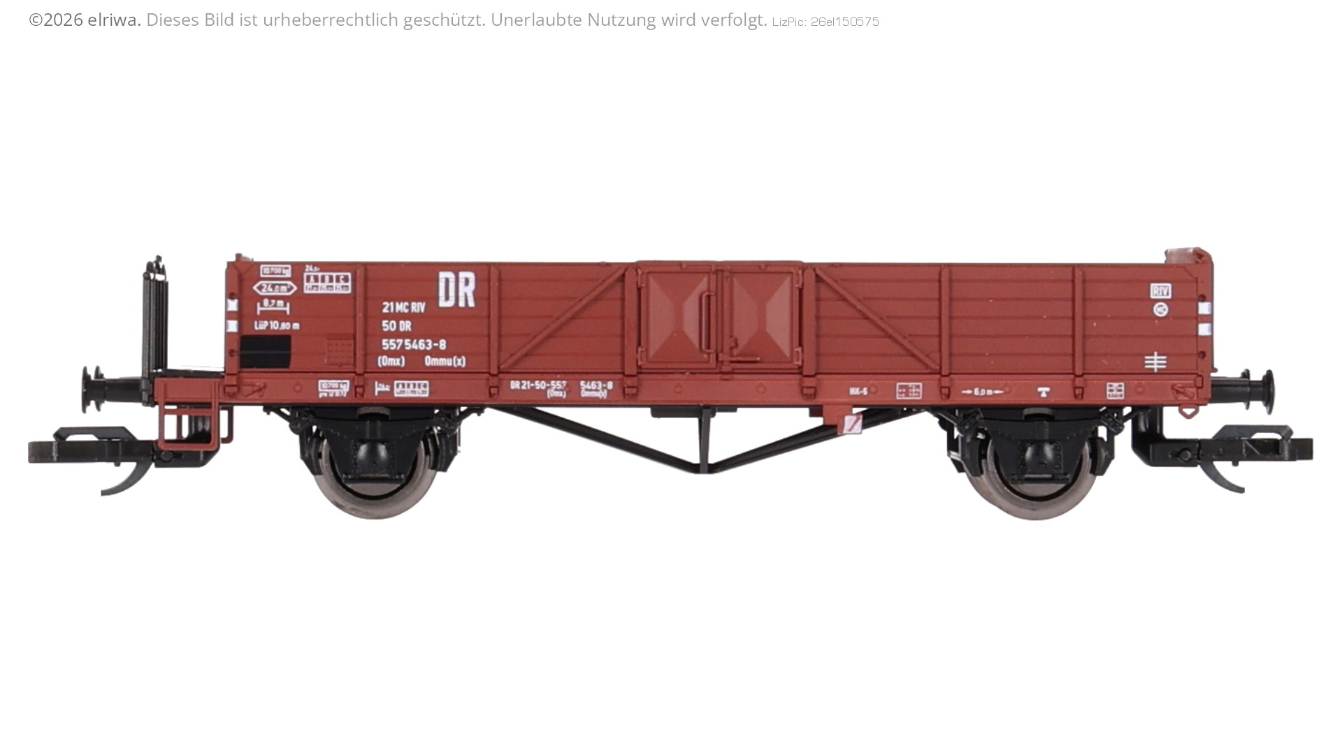 Hädl 25110-6 - Offener Güterwagen Omx, DR, Ep.IV