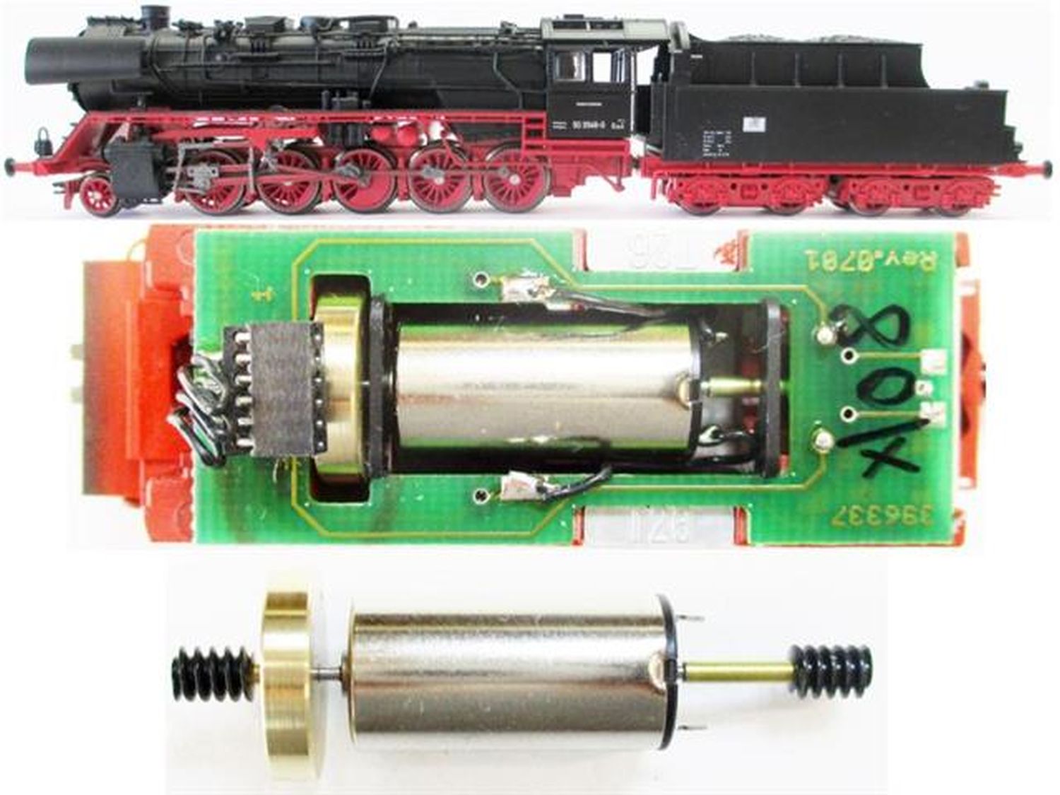 sb-modellbau 11544 - TT-Motorisierungssatz für diverse Tillig Dampfloks